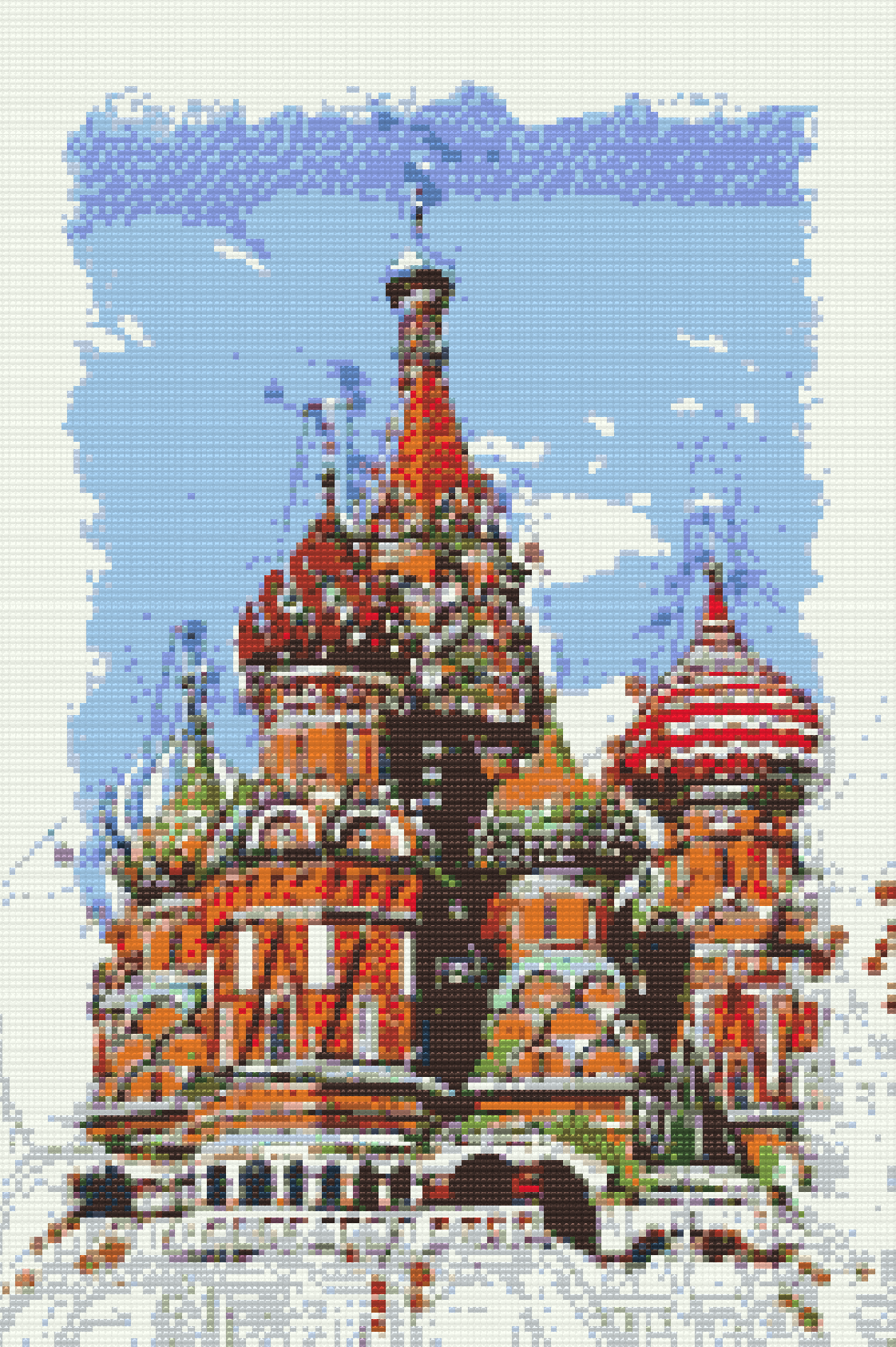 Diamond Painting - Sankt Basils Katedral