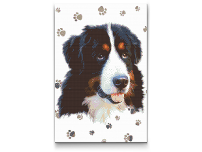 Diamond Painting - Hund med poter