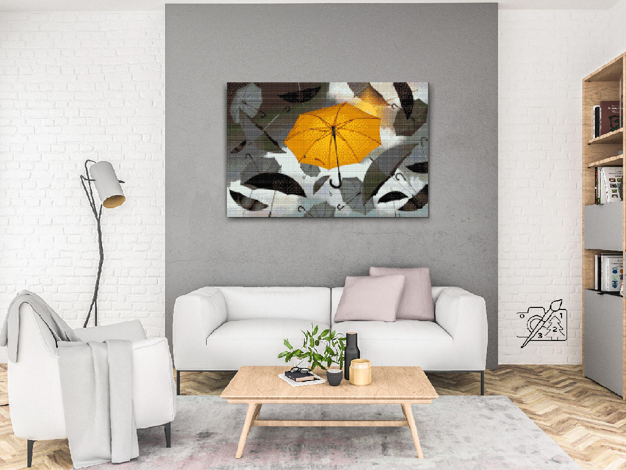 Diamond Painting - Paraplyer
