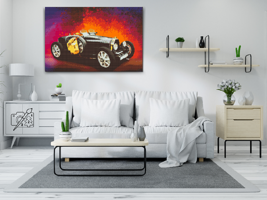 Diamond Painting - Gul Rygsæk