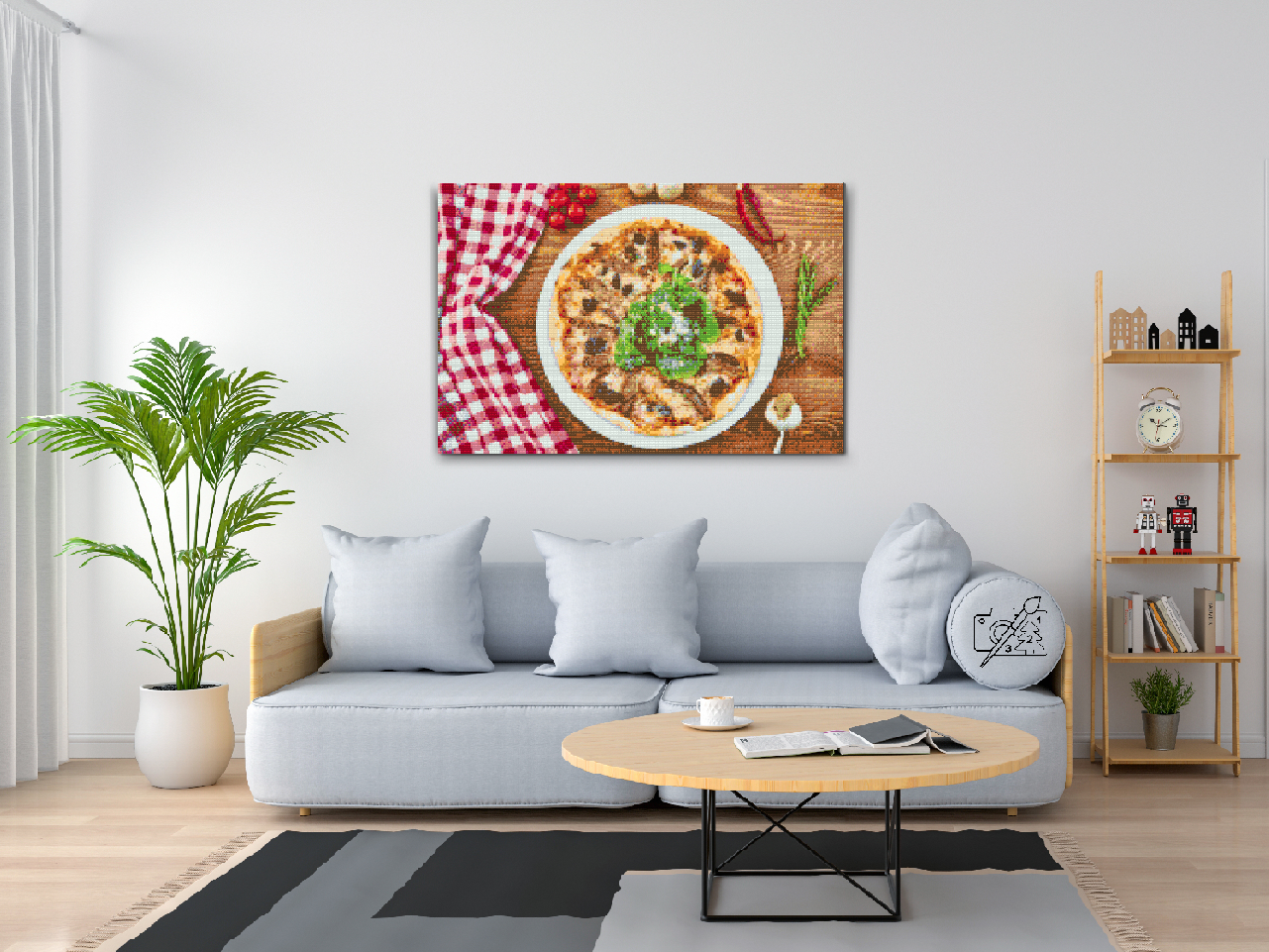 Diamond Painting - Frisk pizza