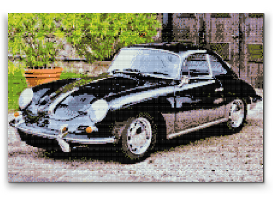 Diamond Painting - Gamle Porsche