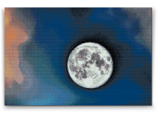 Diamond Painting - Måne