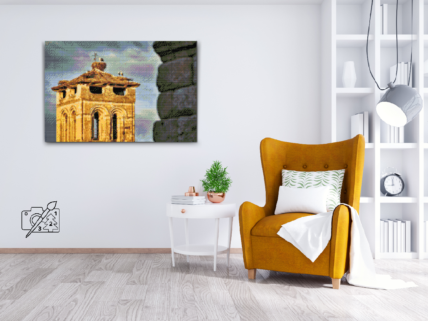 Diamond Painting - Forladt tårn