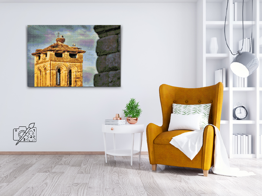 Diamond Painting - Forladt tårn
