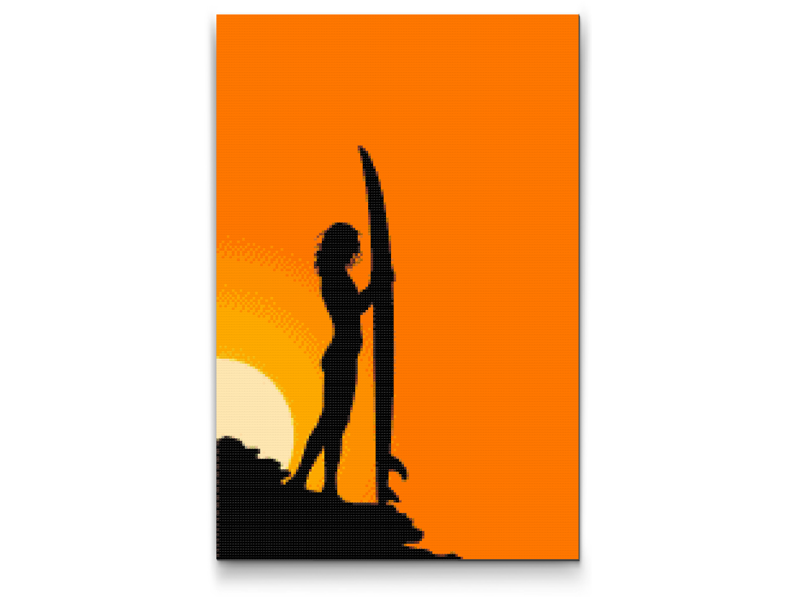 Diamond Painting - Surferkvinde