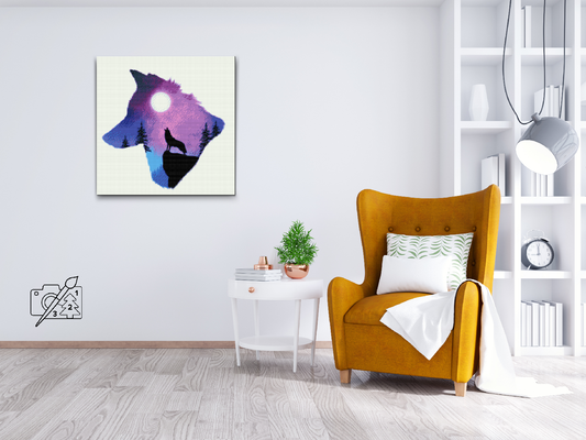 Diamond Painting - Hylende Volf