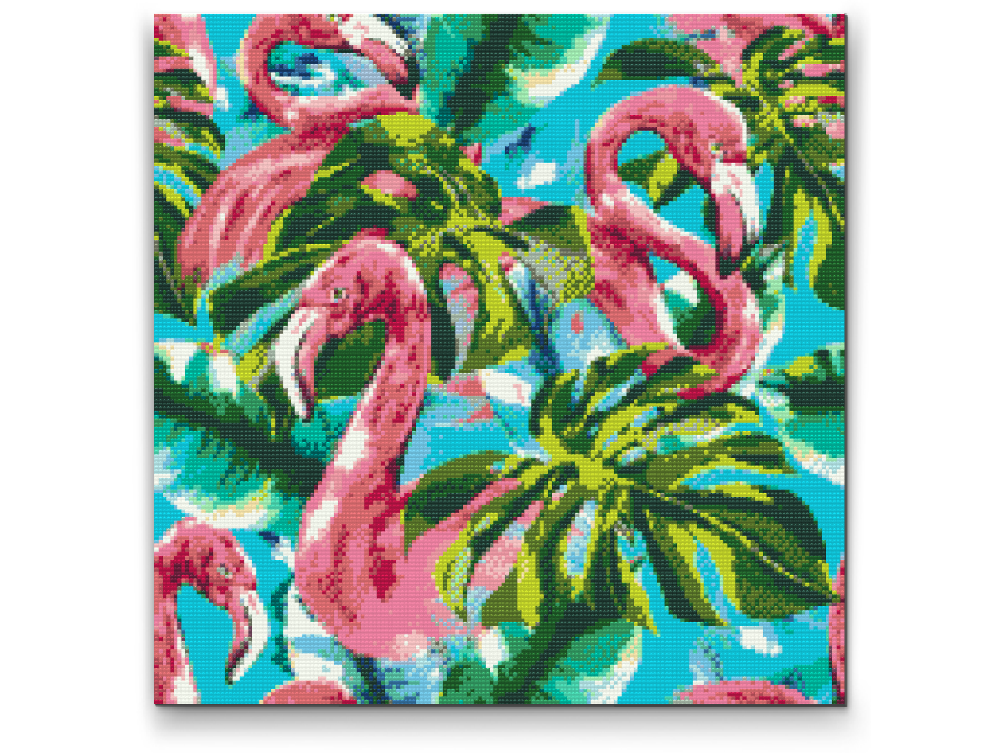 Diamond Painting - Pink Flamingoer