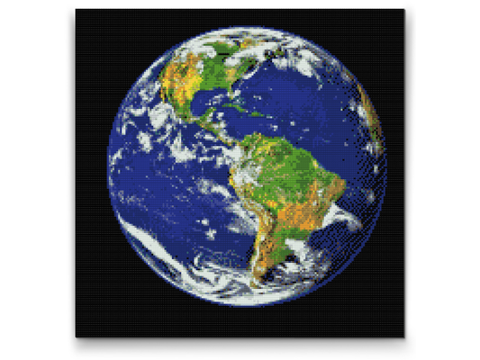 Diamond Painting - Planeten Jorden