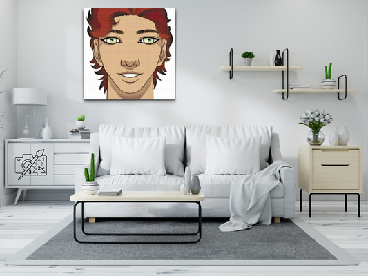 Diamond Painting - Mystiske Grønne Øjne
