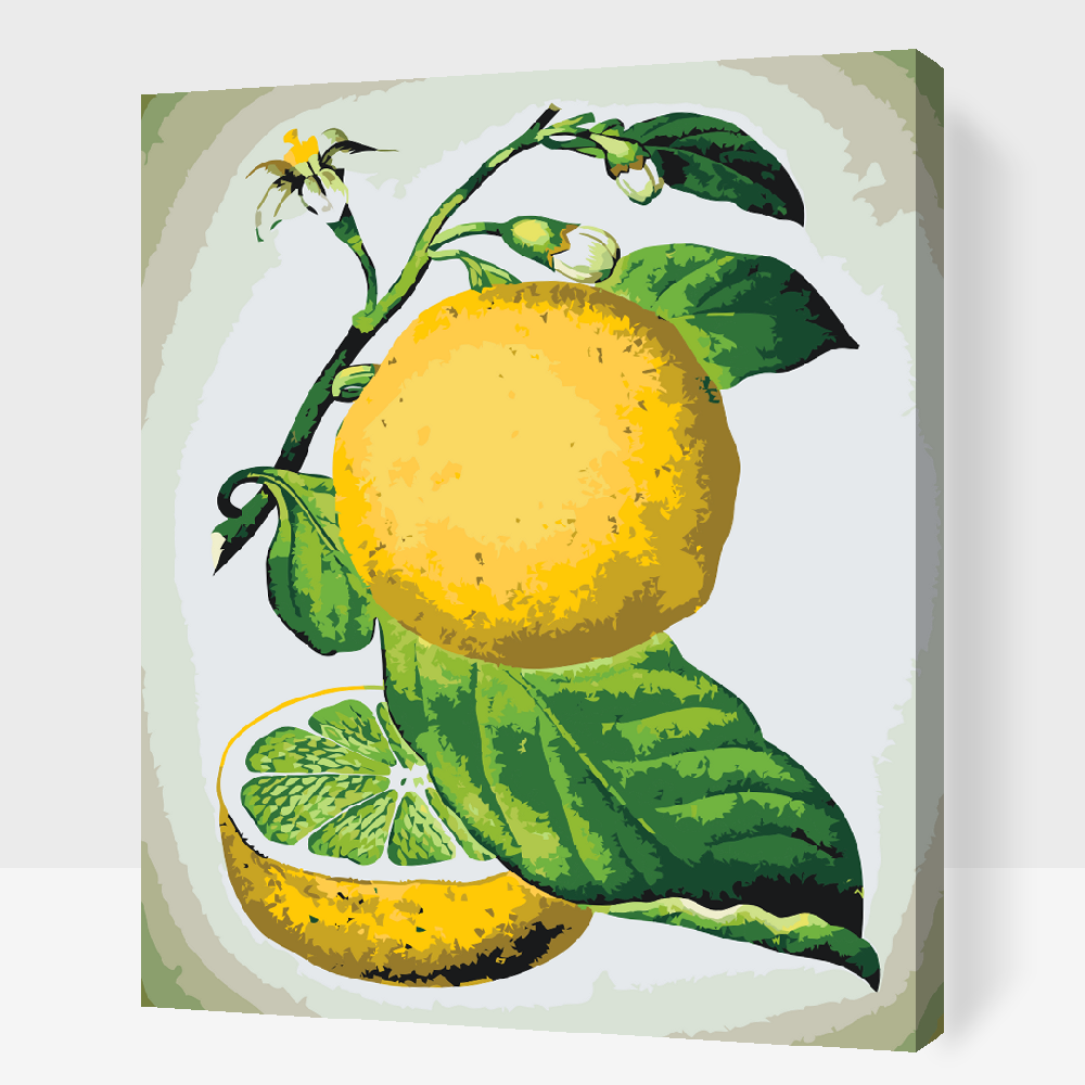 Paint by Numbers - Frisk citron