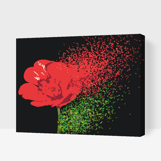Paint by Numbers - Blæst blomst
