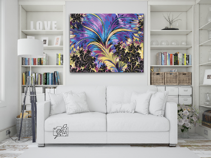 Paint by Numbers - Fraktale fjer