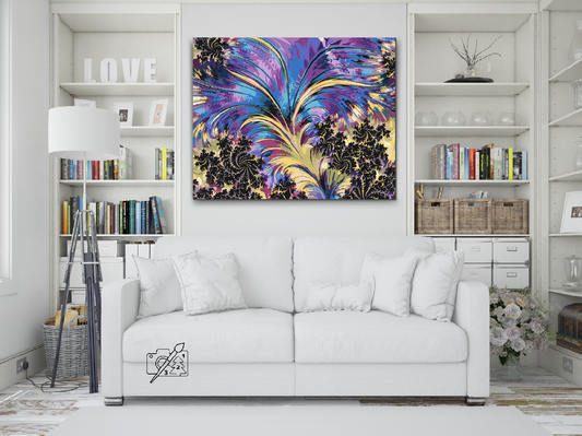 Paint by Numbers - Fraktale fjer