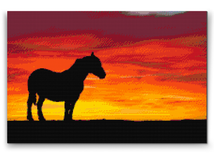 Diamond Painting - War Horse