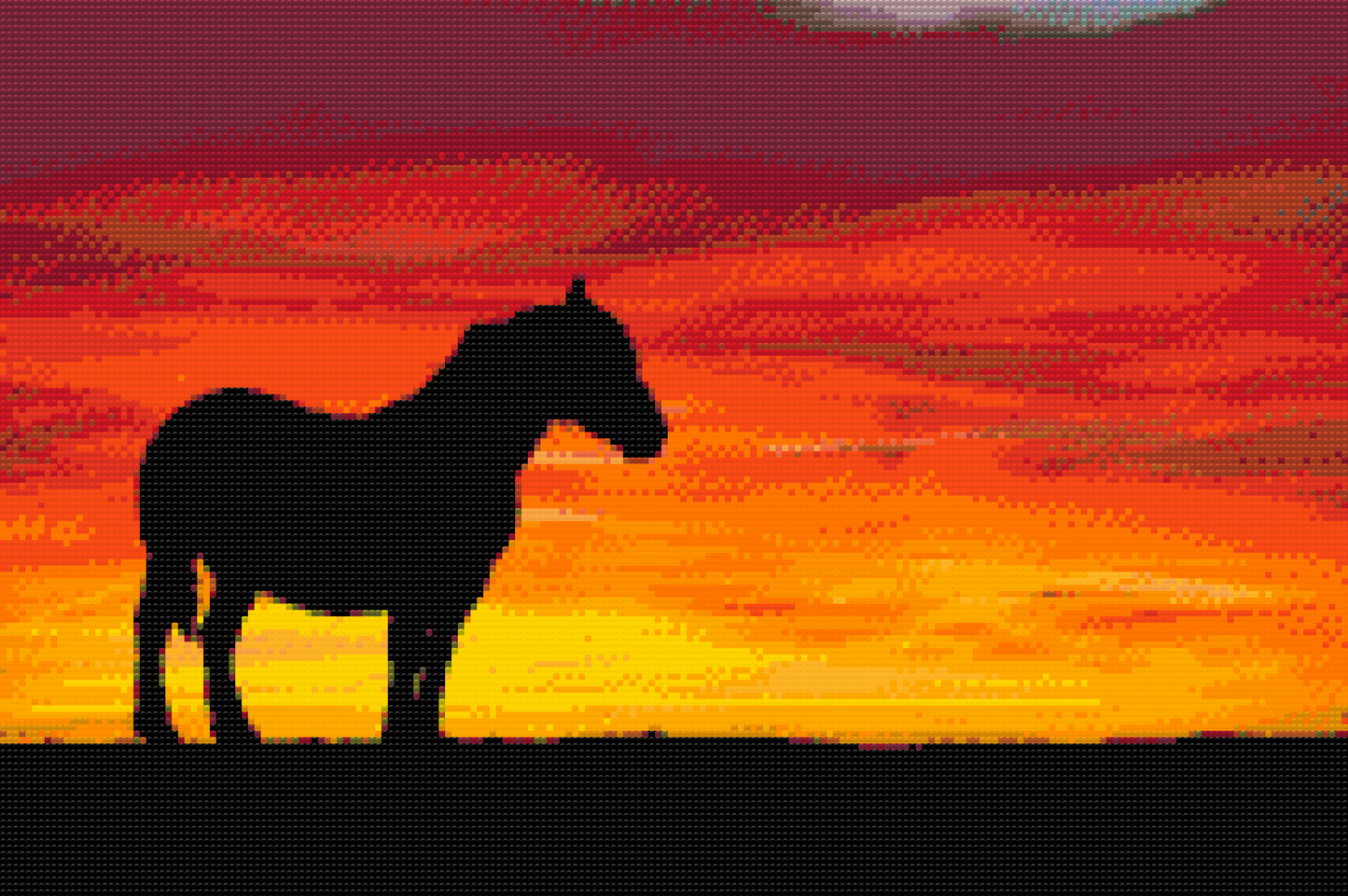 Diamond Painting - War Horse