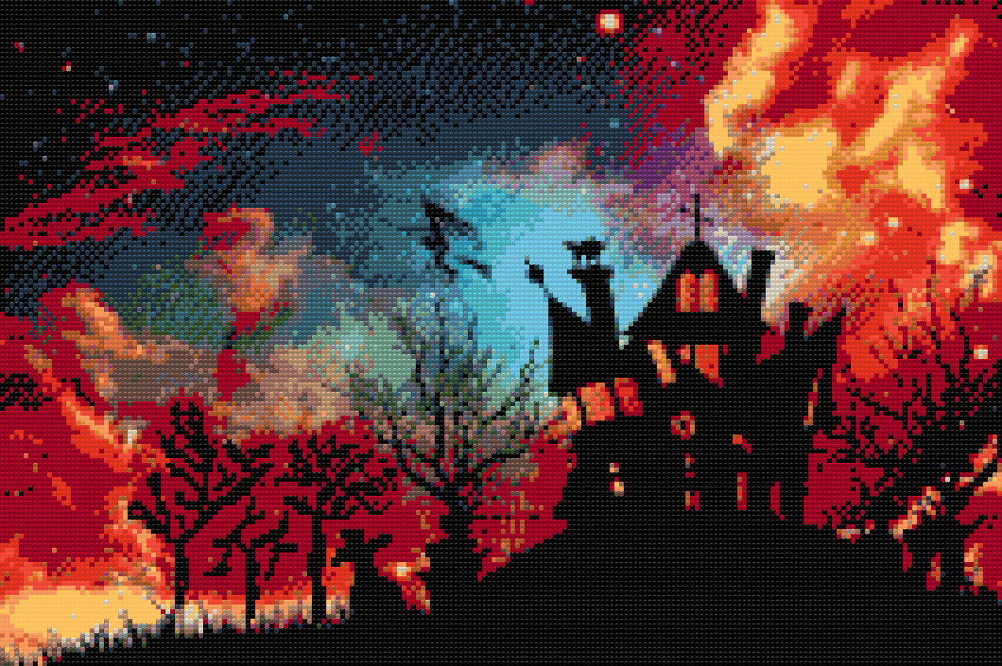 Diamond Painting - Horror House