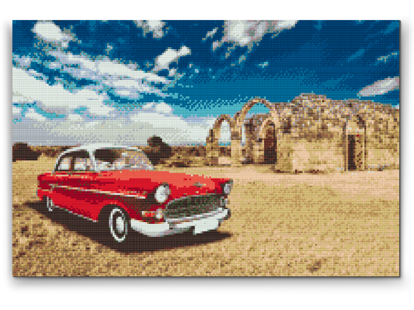 Diamond Painting - Retro bil