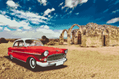 Diamond Painting - Retro bil