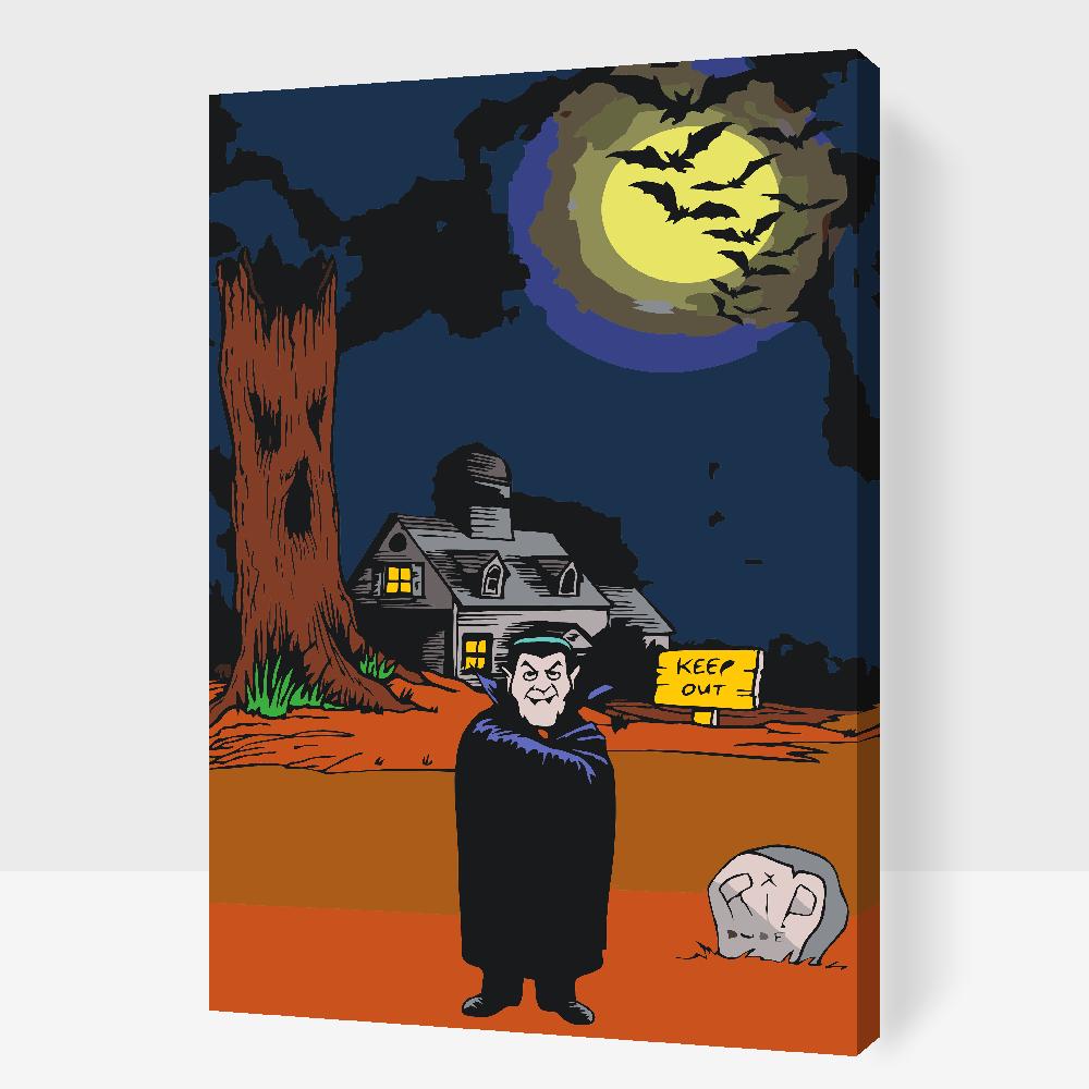 Paint by Numbers - Dracula