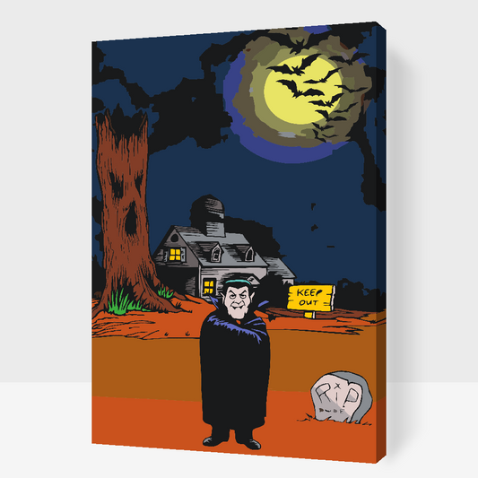 Paint by Numbers - Dracula