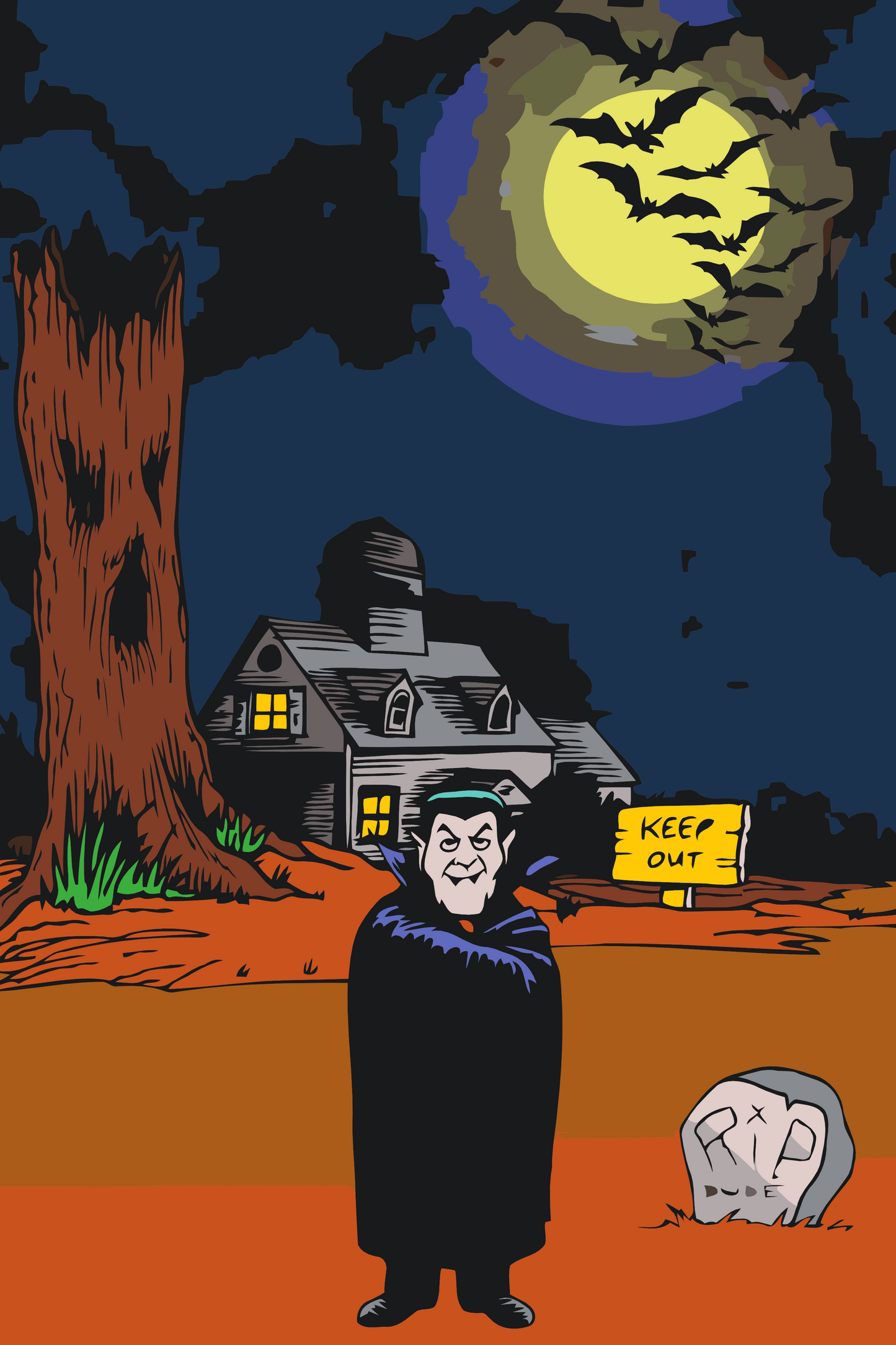 Paint by Numbers - Dracula