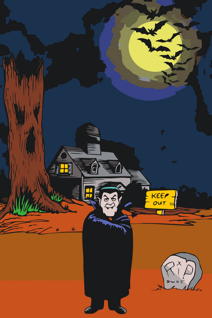 Paint by Numbers - Dracula