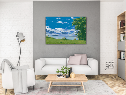 Paint by Numbers - Sø i naturen