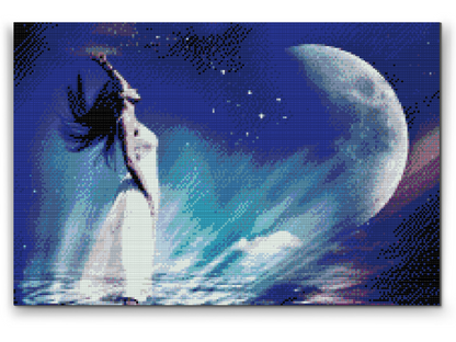 Diamond Painting - Kvinde i rummet