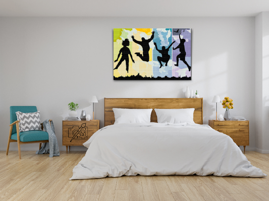 Diamond Painting - Glædesfyldt Hop