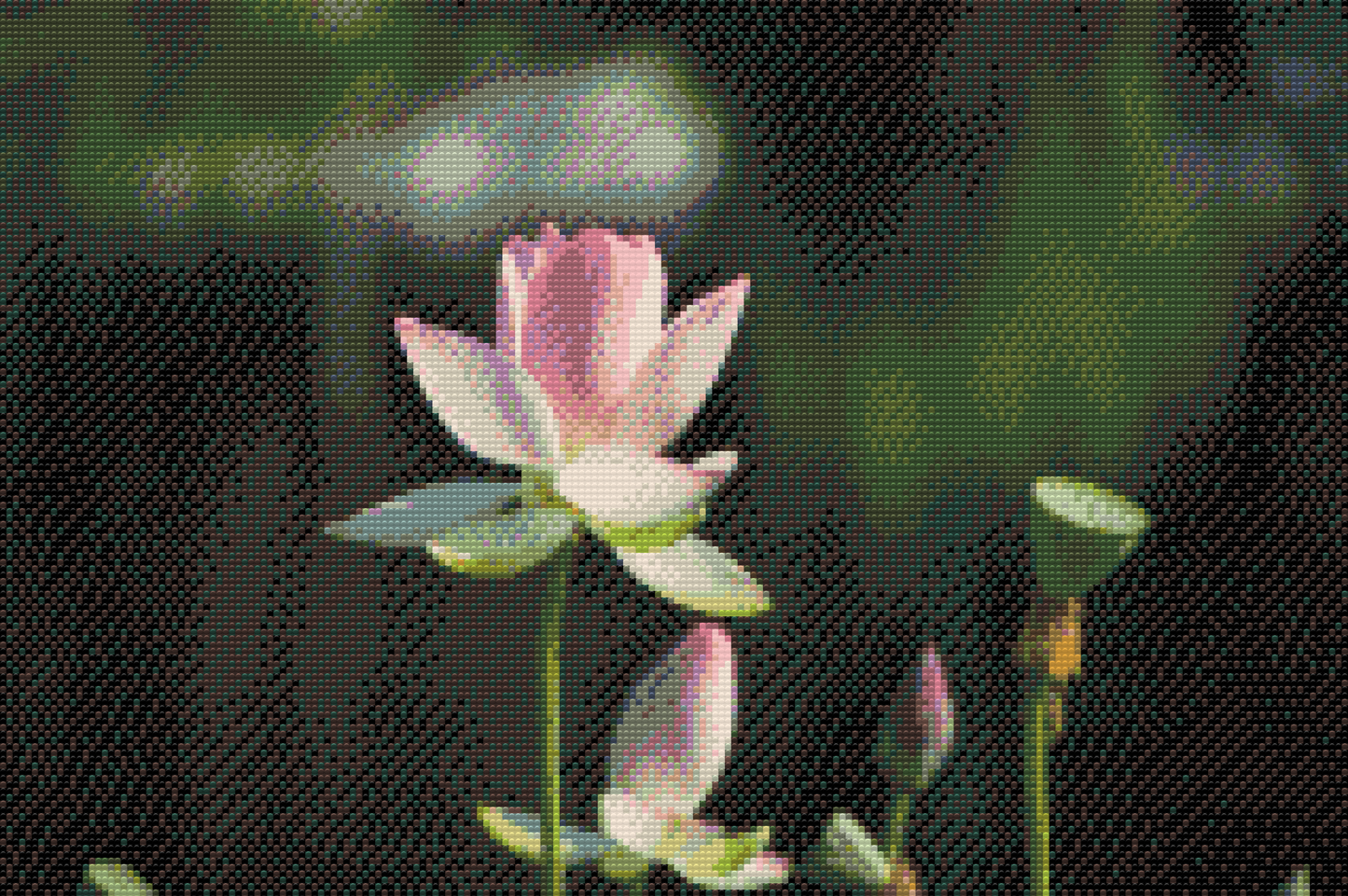 Diamond Painting - Lotusblomst