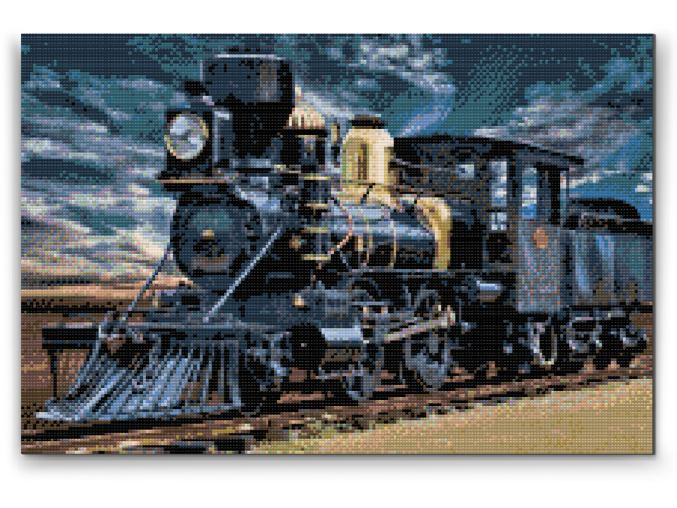 Diamond Painting - Kullokomotiv