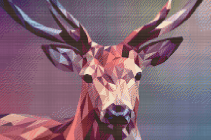 Diamond Painting - Vektorhjort