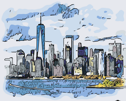 Paint by Numbers - New York