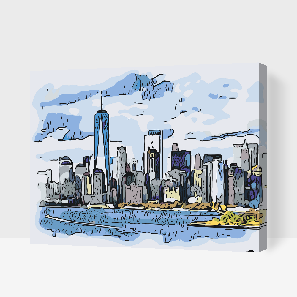 Paint by Numbers - New York