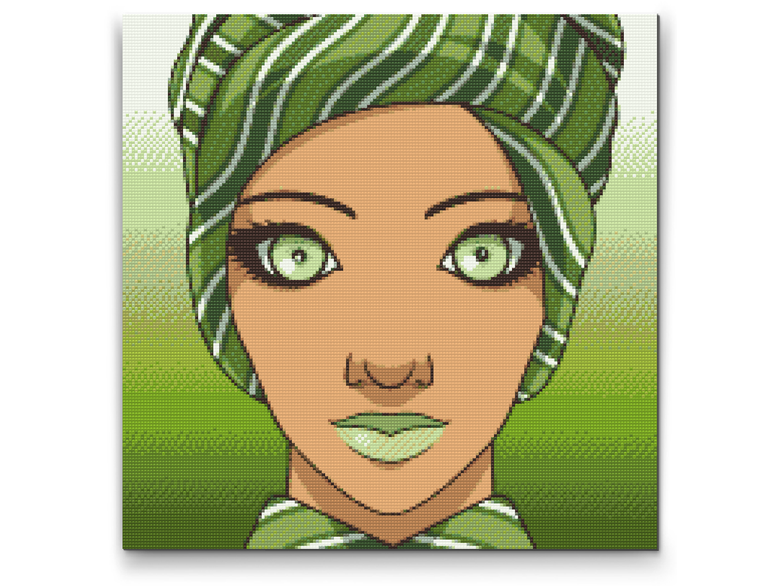 Diamond Painting - Kvinde med turban