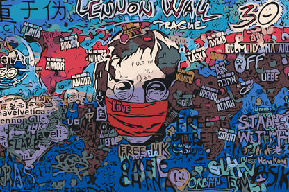 Paint by Numbers - Lennon-muren