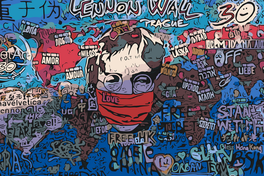 Paint by Numbers - Lennon-muren