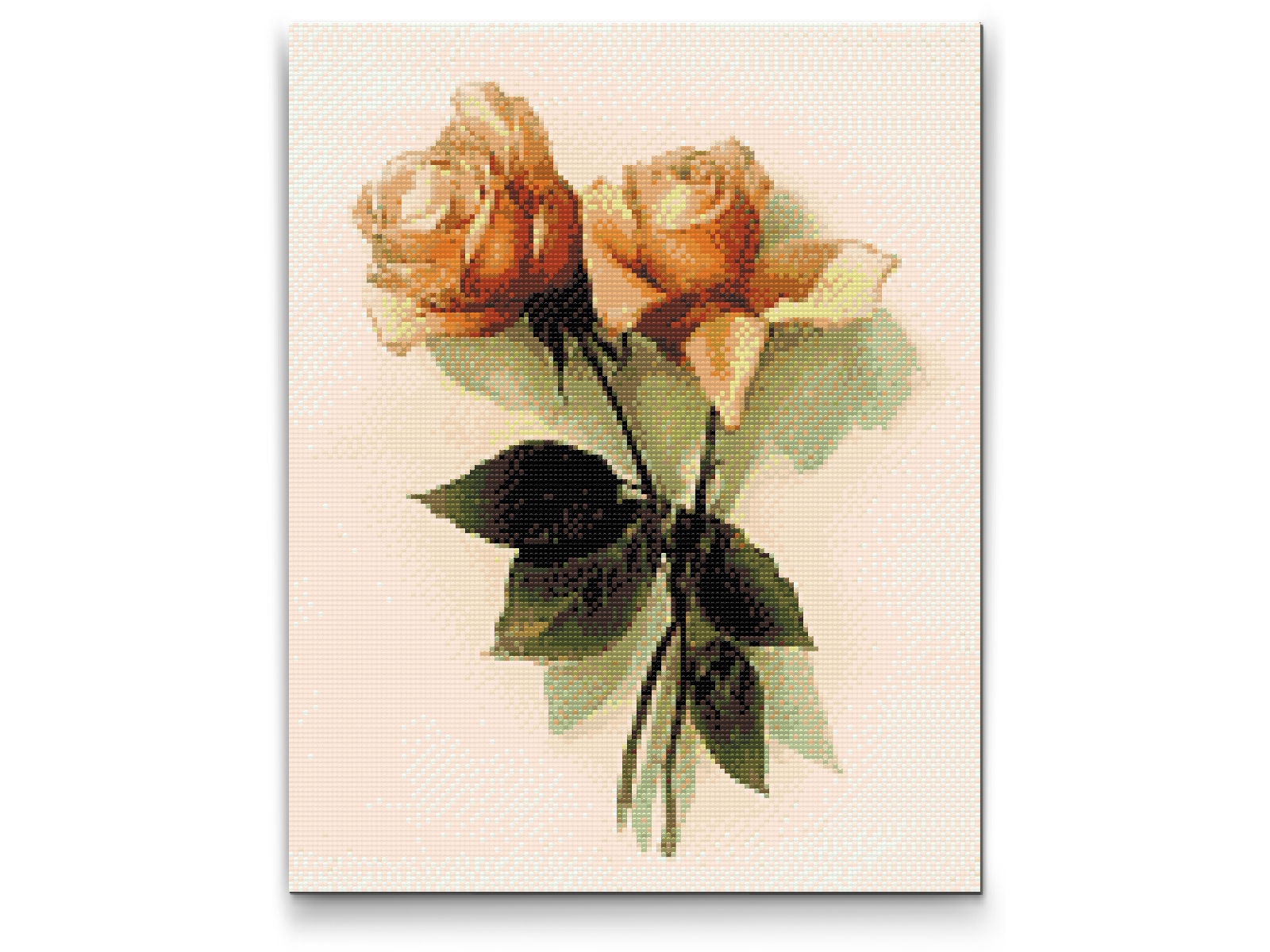 Diamond Painting - Vintage Rose 2