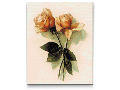 Diamond Painting - Vintage Rose 2