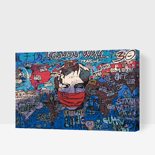 Paint by Numbers - Lennon-muren