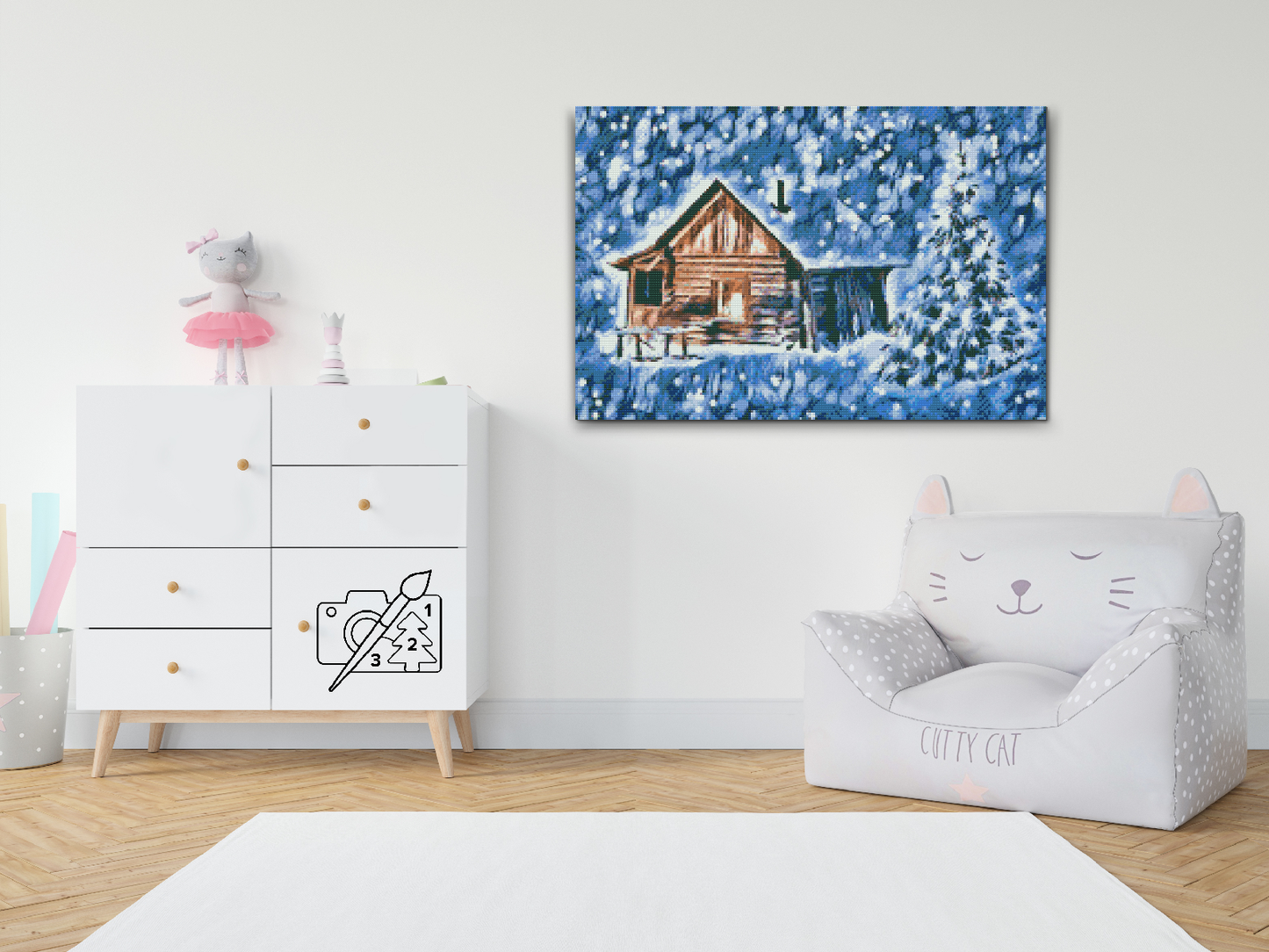 Diamond Painting - Eventyrhuset