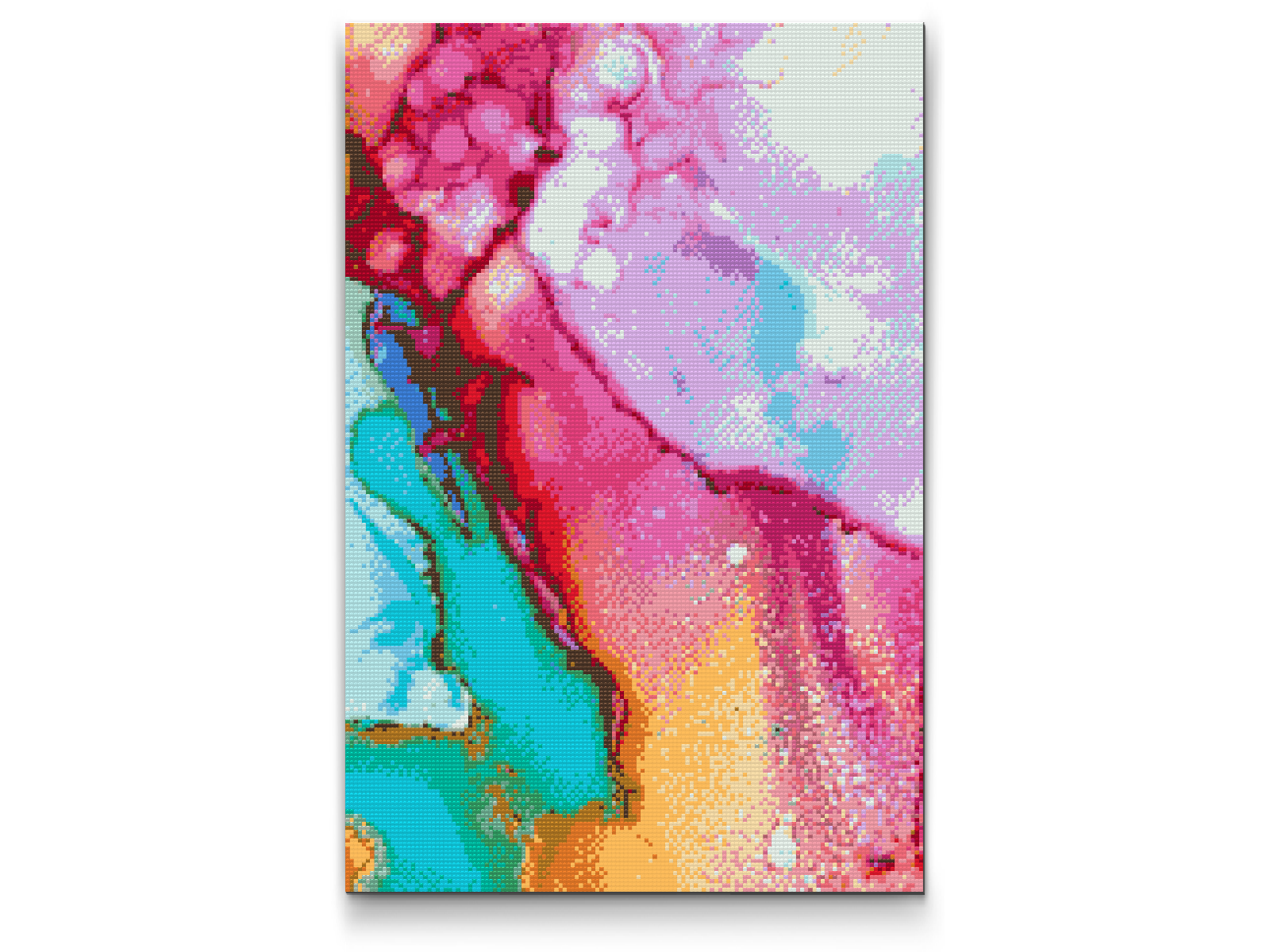 Diamond Painting - Farverig kunst
