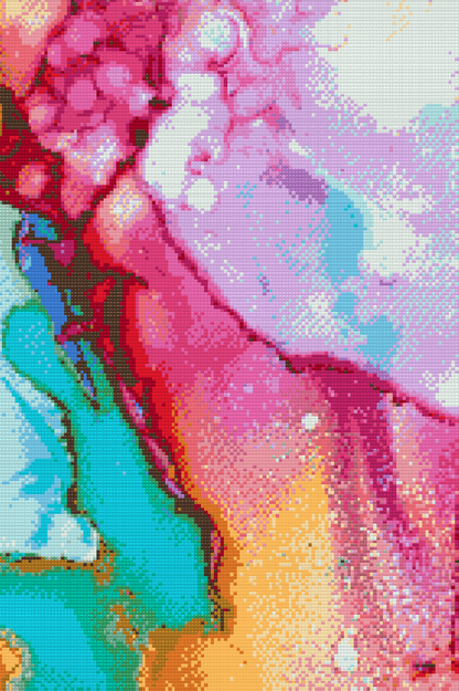Diamond Painting - Farverig kunst