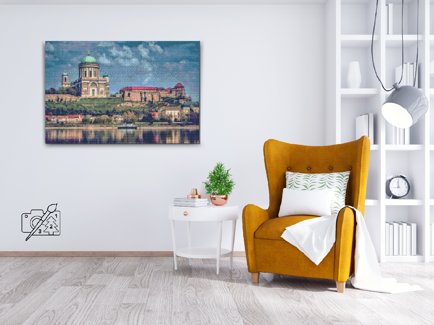 Diamond Painting - Esztergom-basilikaen