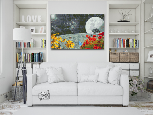 Diamond Painting - På en eng