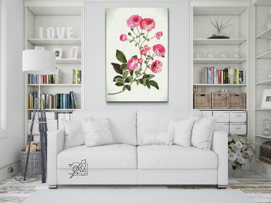 Diamond Painting - Vintage Flowers 2