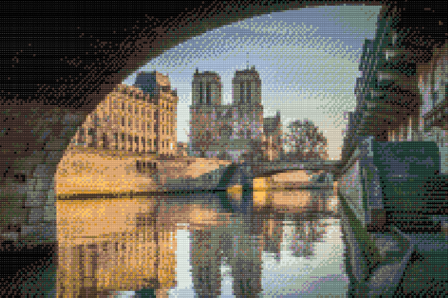 Diamond Painting - Katedralen Notre-Dame