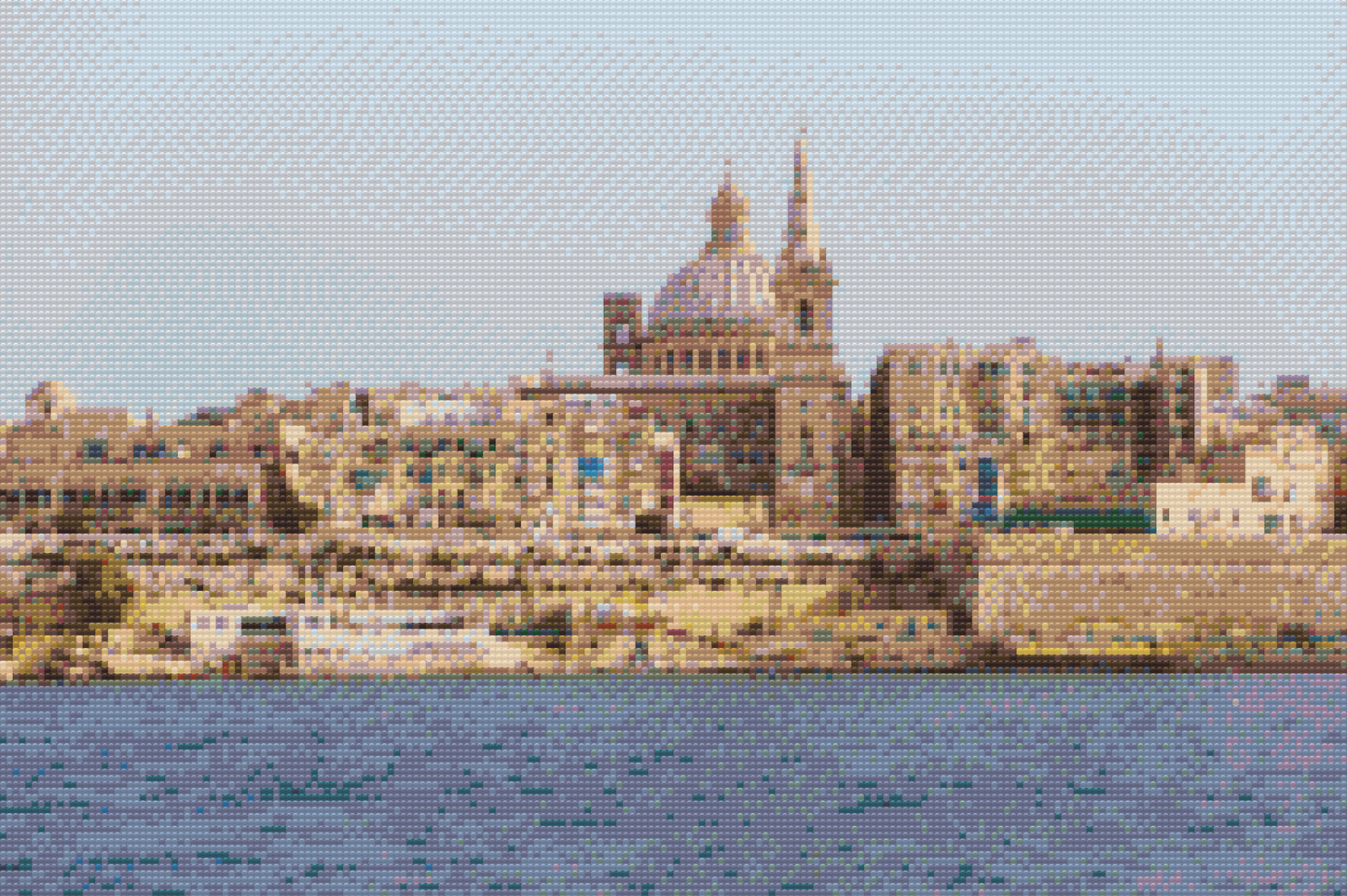 Diamond Painting - Valletta, Malta