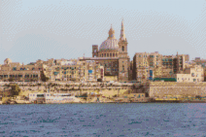 Diamond Painting - Valletta, Malta